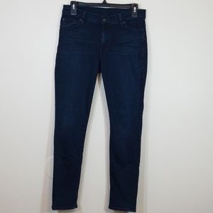 7 for all Mankind Skinny Dark Wash Jeans